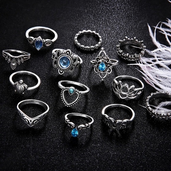 ♛ khaleesi Midi Rings Set - Picture 5 of 8